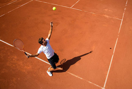 construction court de tennis à Avignon